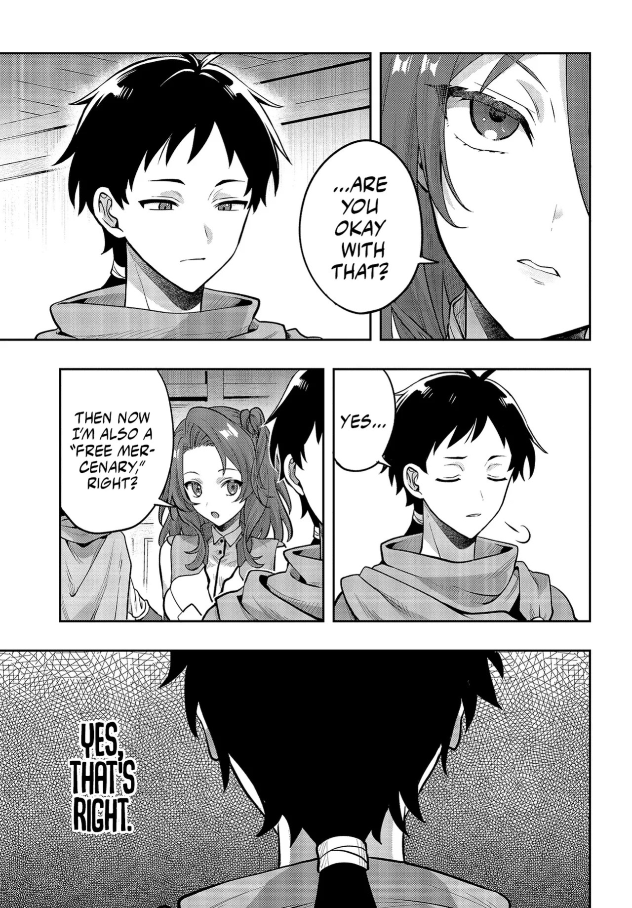 [Ougon no Kuroyagi, Hara Tsumoi] Haburare Zukai no Isekai Boukenta | The Adventure of a Rune Master Ch. 3 [English]