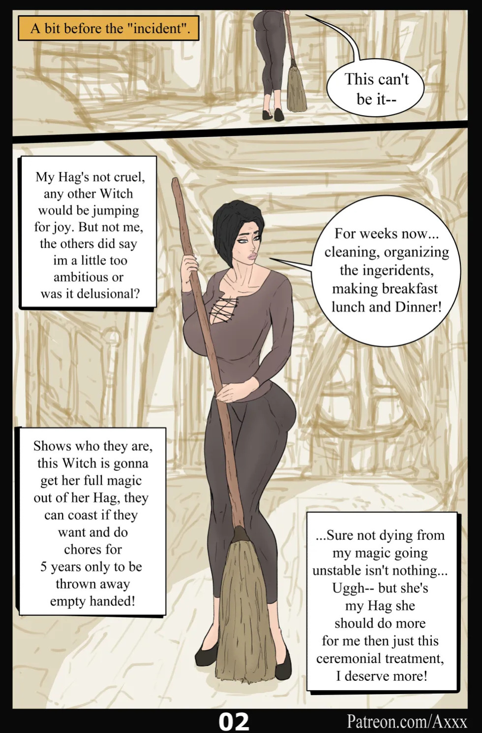 [Axxx] Futa Love: Hag's Witch!