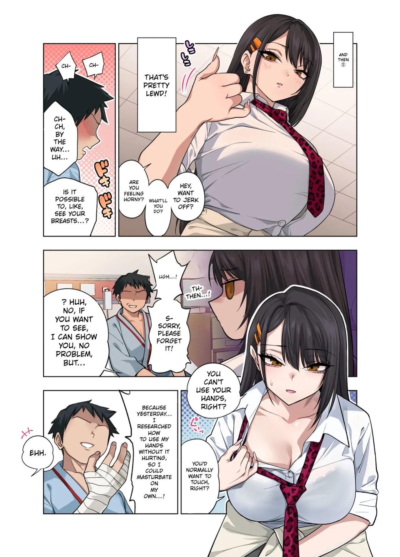 [Gujira 4 Gou (Gujira)] Nuite Moraimakuri Nyuuin Seikatsu ~Tasuketa Cool-Gyaru wa Jitsu wa Sukebe deshita~ [English]