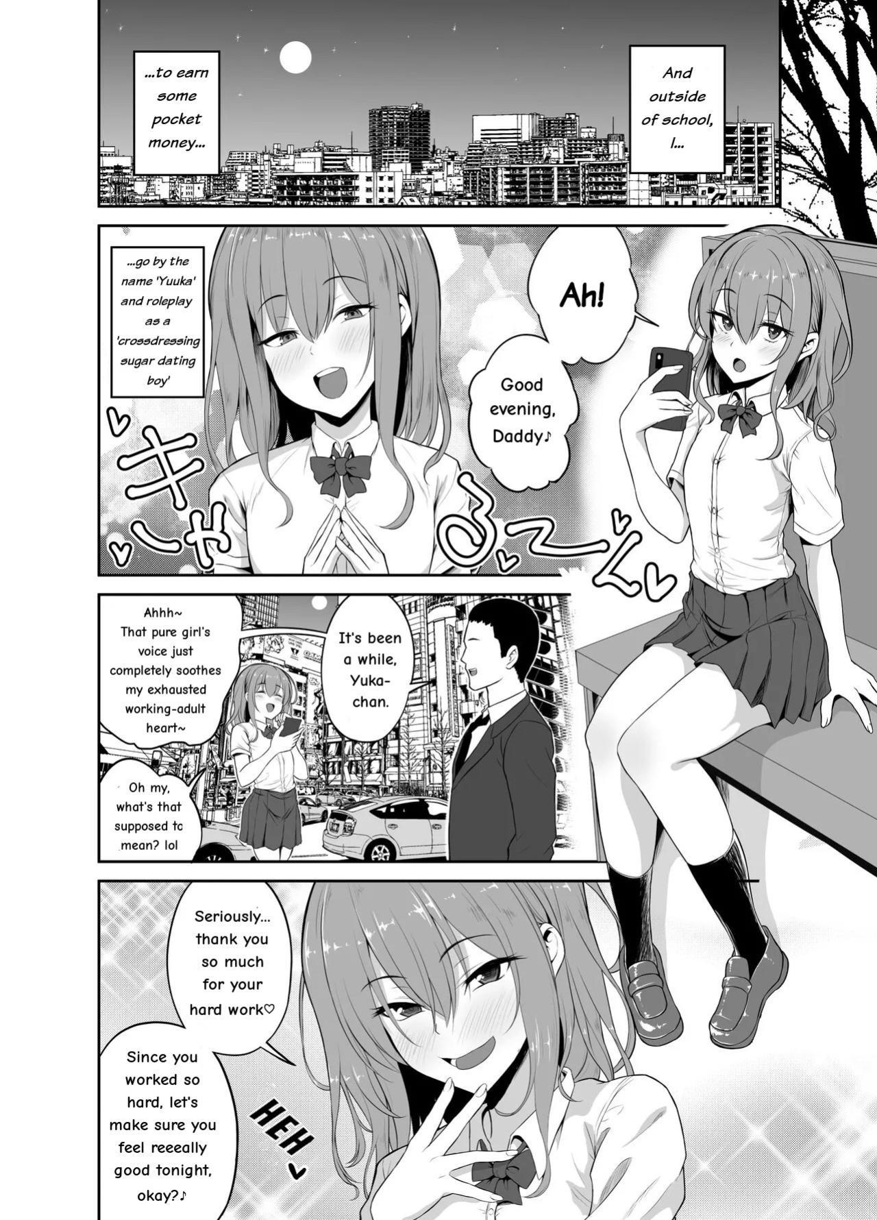 [Hyper Houbokujou (Hitsujinx)] Papa Katsu de Onnanoko ♂ ni Natchatta?! [English]