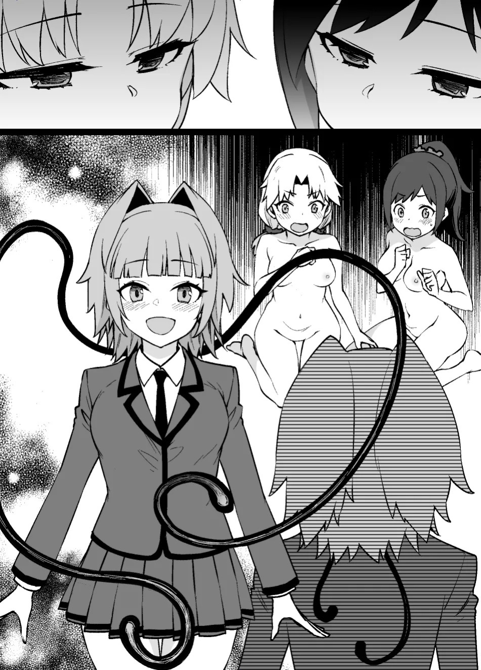 [Kusayarou] Assassination Classroom MC – Kayano & Hayami & Yada: Pleasure Tentacles Infiltrate the Cells [English]