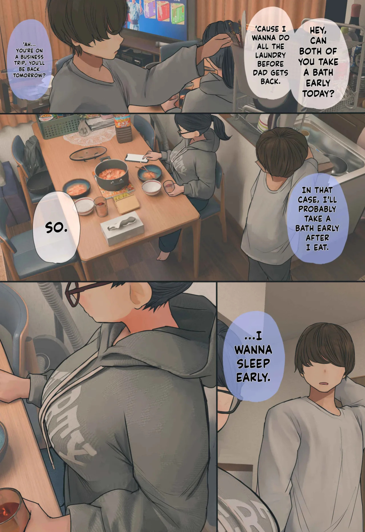 ENG AI Translated [Hanpatsu Zokusei] Mayu-chan EP 1 - 4