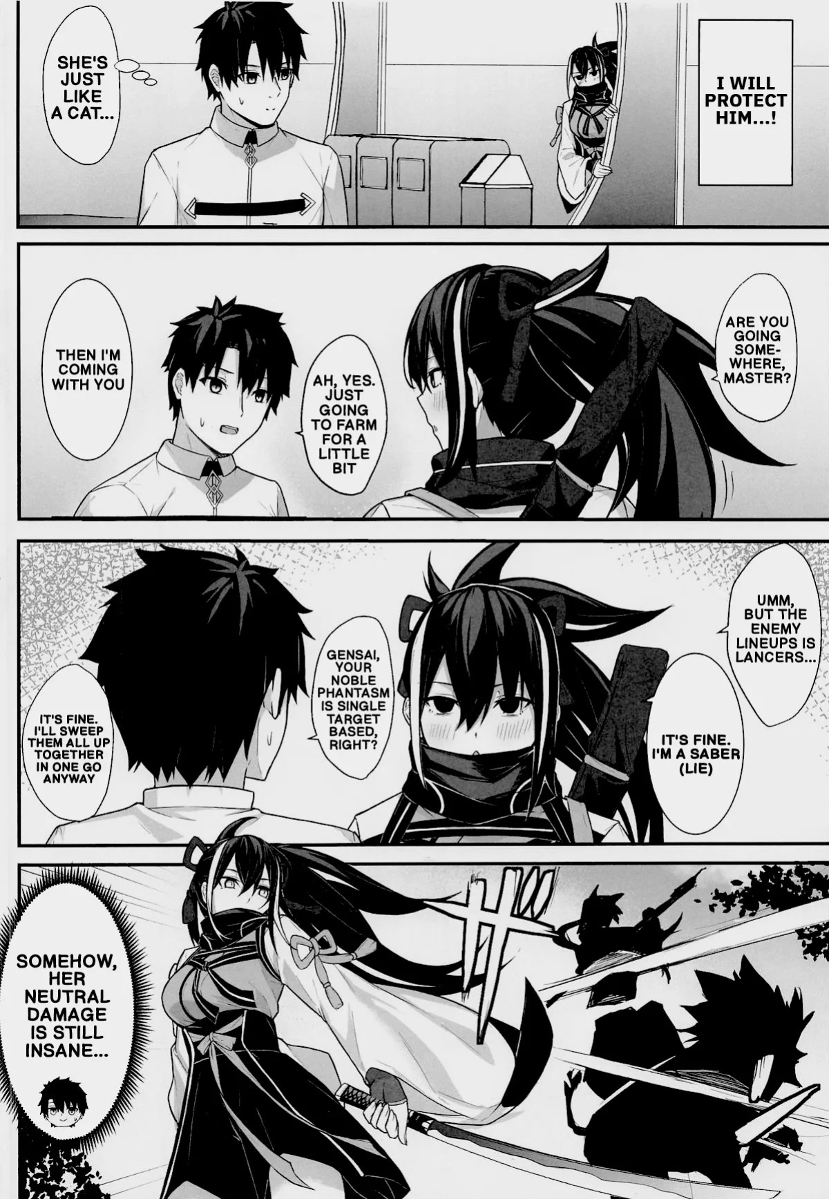 (C108) [Natsuzame] Gensai-chan ni Nerawareteru!! | I'm being targeted by Gensai!! (Fate/Grand Order) [English]