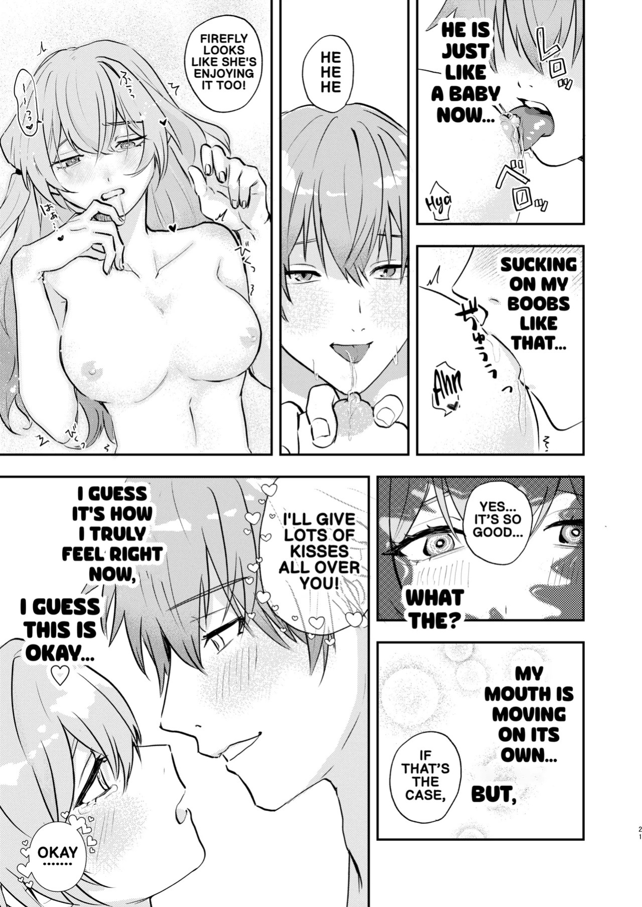 [Gentei Bunguten (Keshigomu)] Kimi tte Igai to Ijiwaru nan da | You're actually kind of mean, aren't you (Houkai: Star Rail) [English] [Digital]