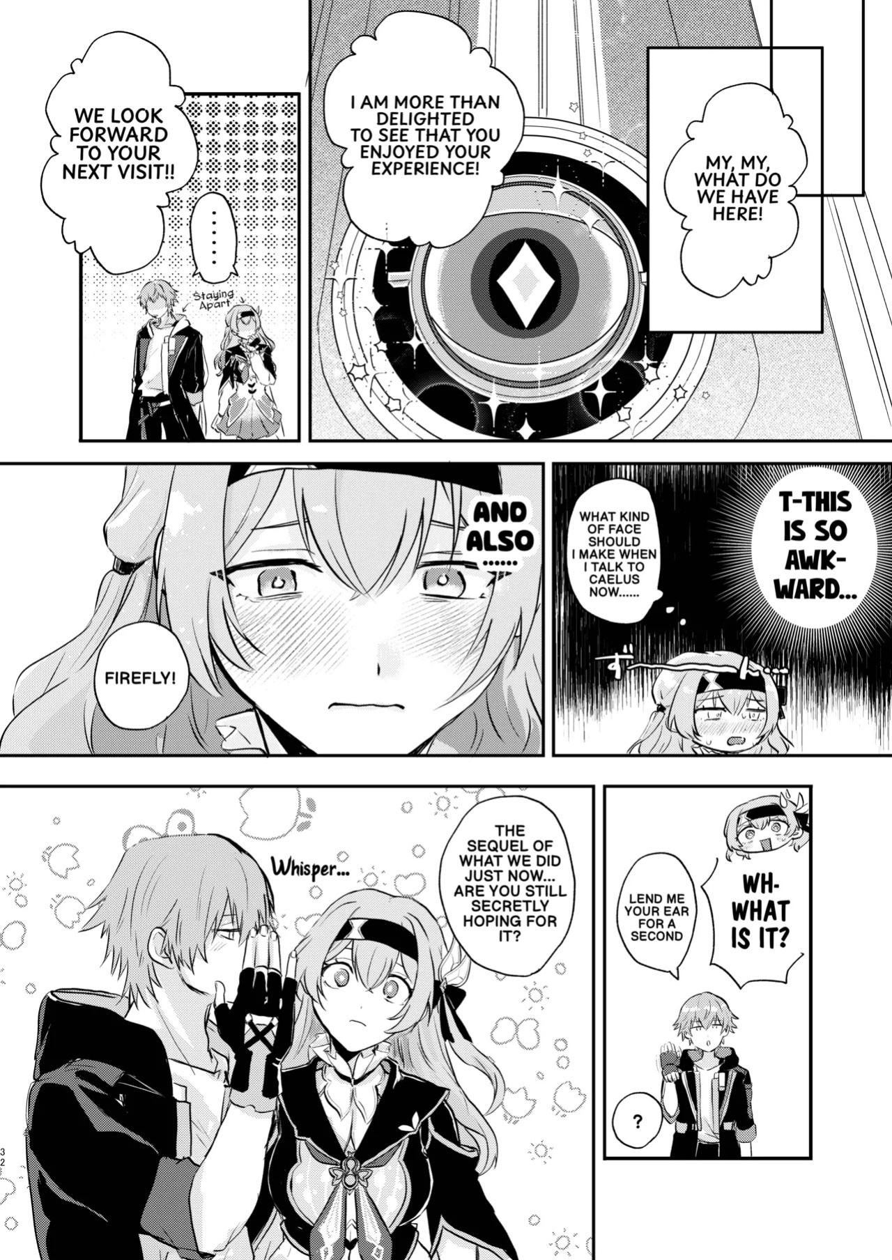 [Gentei Bunguten (Keshigomu)] Kimi tte Igai to Ijiwaru nan da | You're actually kind of mean, aren't you (Houkai: Star Rail) [English] [Digital]