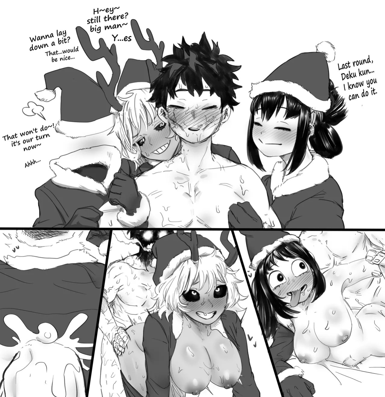 MHA Merry Christmas and Happy New Year [Amano44]