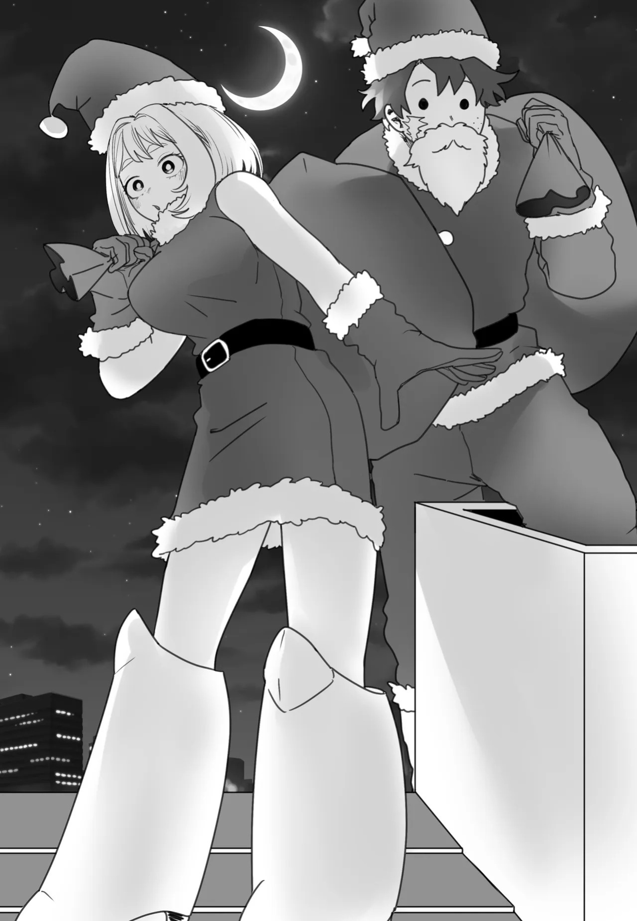 MHA Merry Christmas and Happy New Year [Amano44]