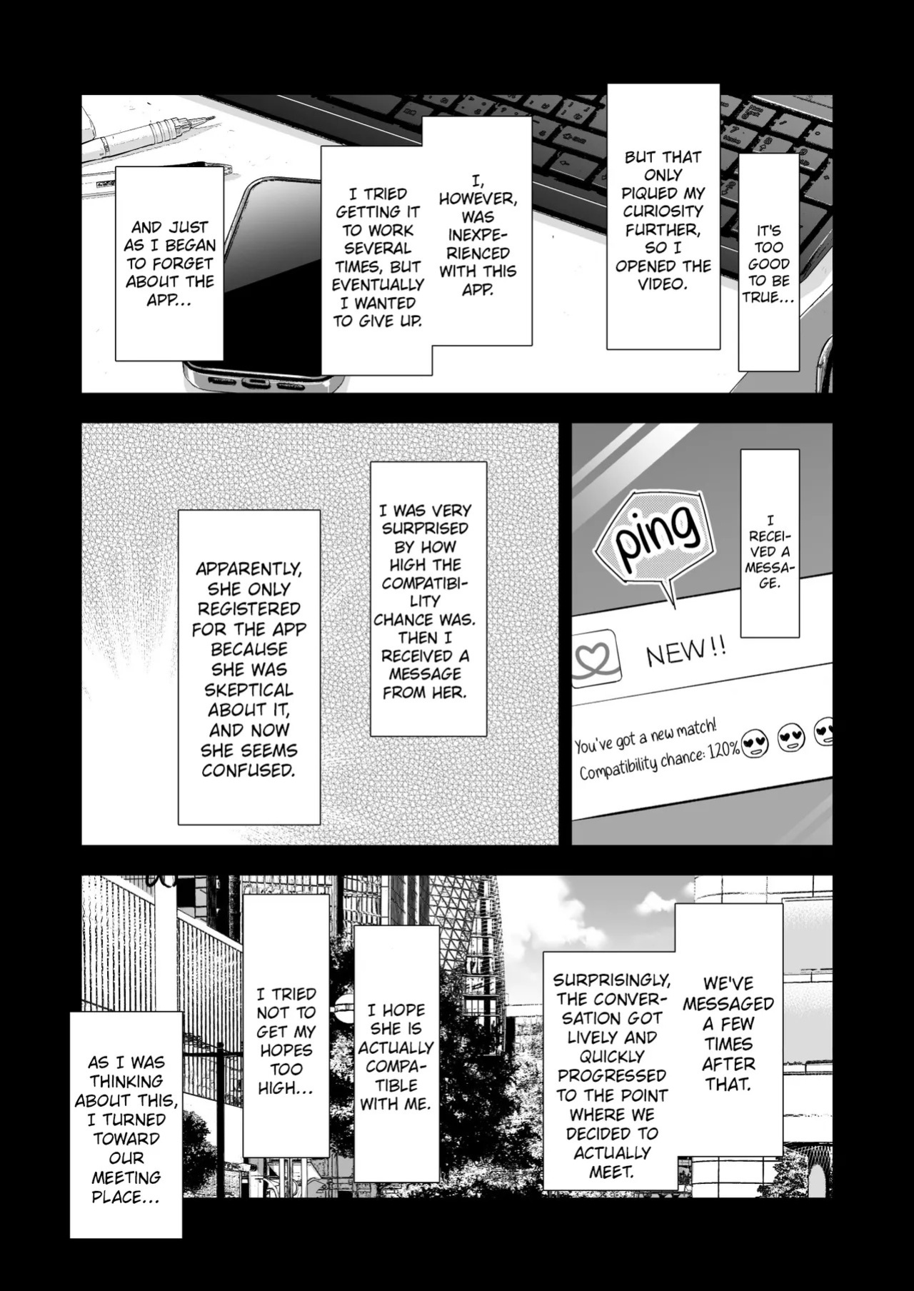 [Kaiyuu Kikaku (Suzui Narumi)] Best Match Kanojo -Seiso JK to Oji-san ga Appli de Deatte Amaama Ecchi- - Best Matching Girlfriend [English] [Digital]
