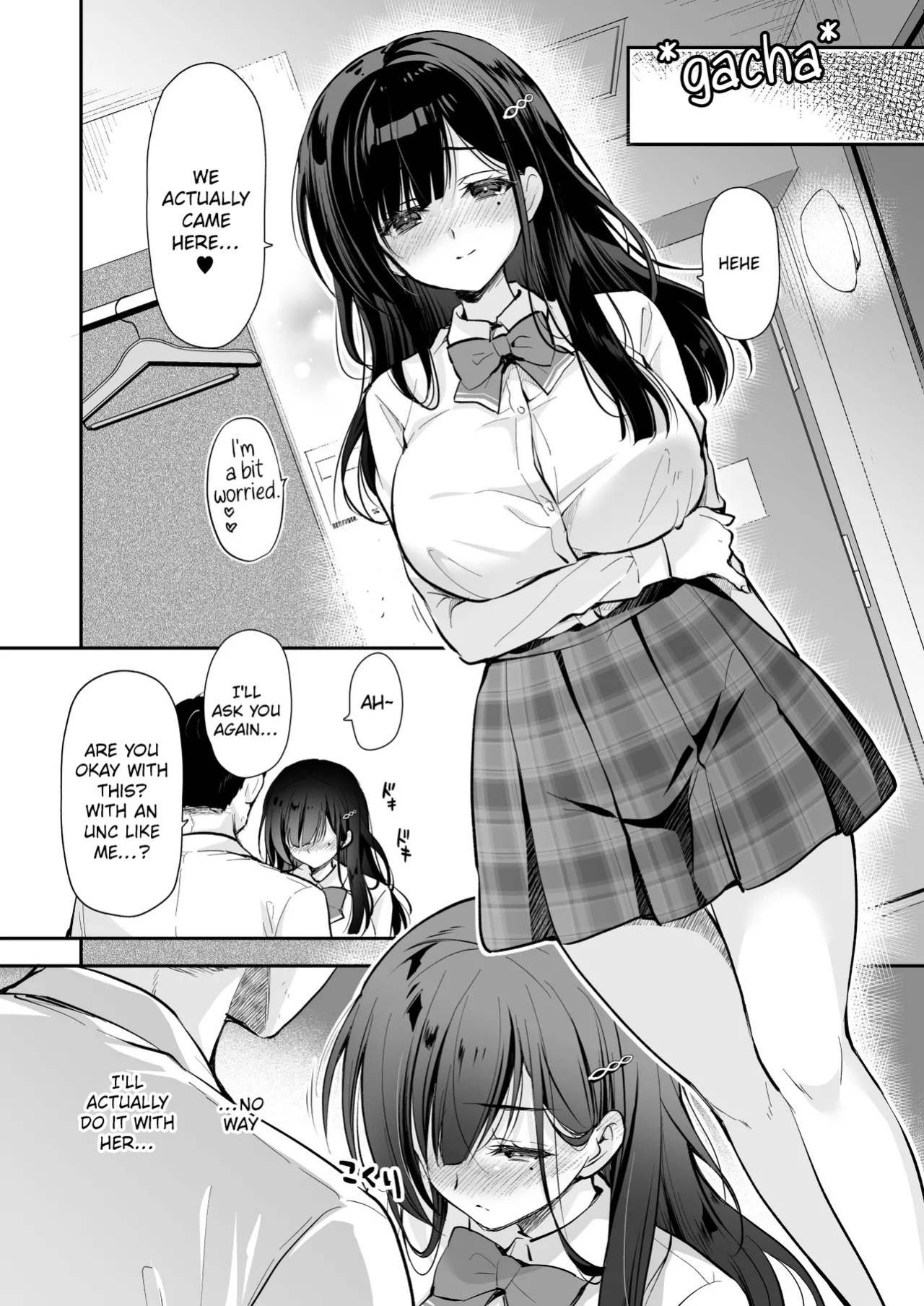 [Kaiyuu Kikaku (Suzui Narumi)] Best Match Kanojo -Seiso JK to Oji-san ga Appli de Deatte Amaama Ecchi- - Best Matching Girlfriend [English] [Digital]