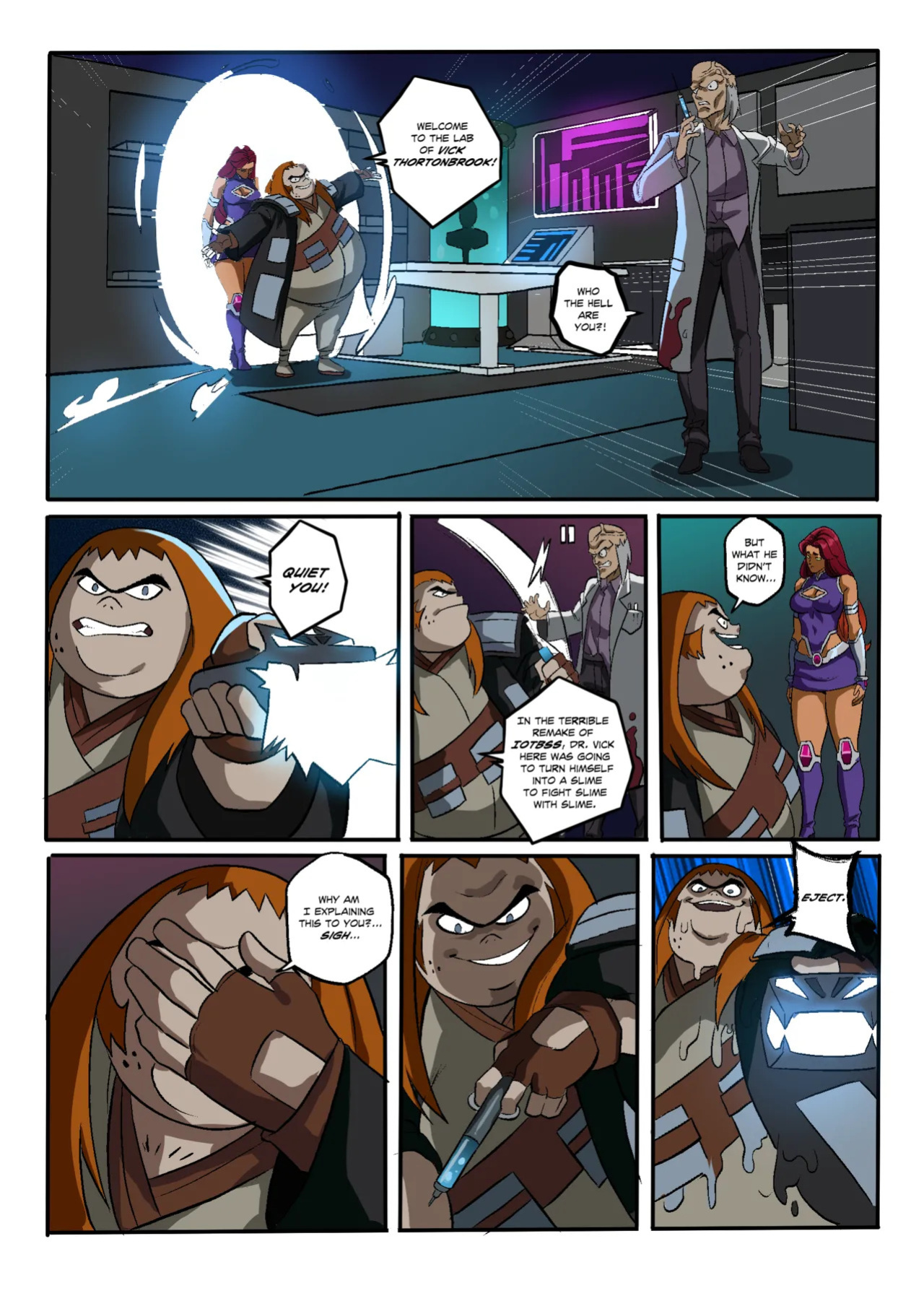 Starfire - Invasion Of The Slimes - Slime Possession - Possession hub