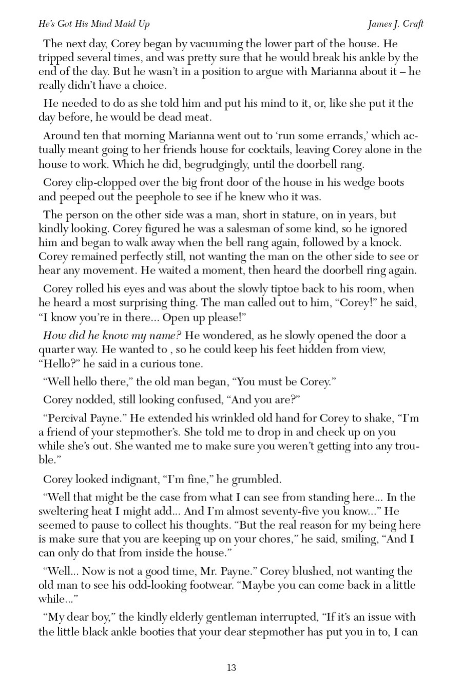 He's Got His Mind Maid Up James J. Craft