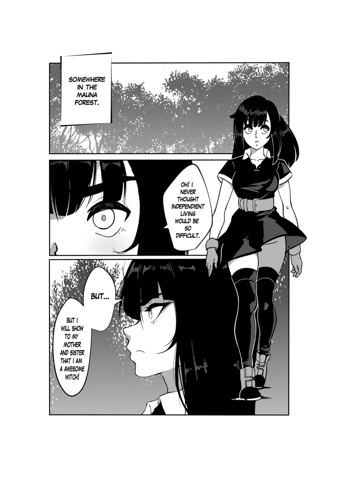 The tale of the cursed spell (Chapter 1 to 4)