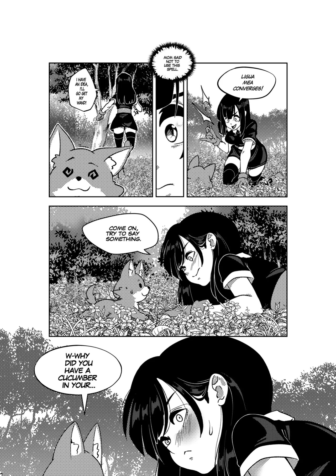 The tale of the cursed spell (Chapter 1 to 4)