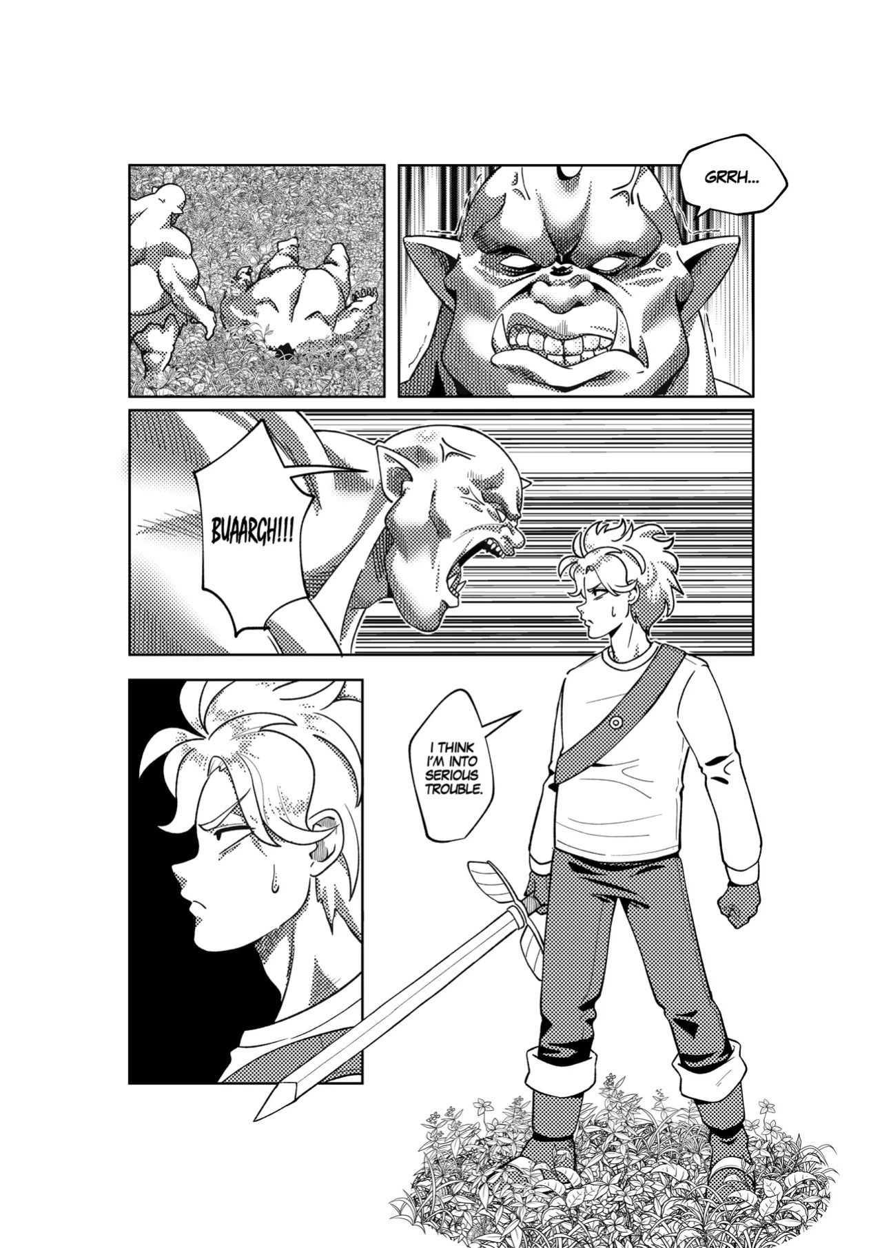 The tale of the cursed spell (Chapter 1 to 4)