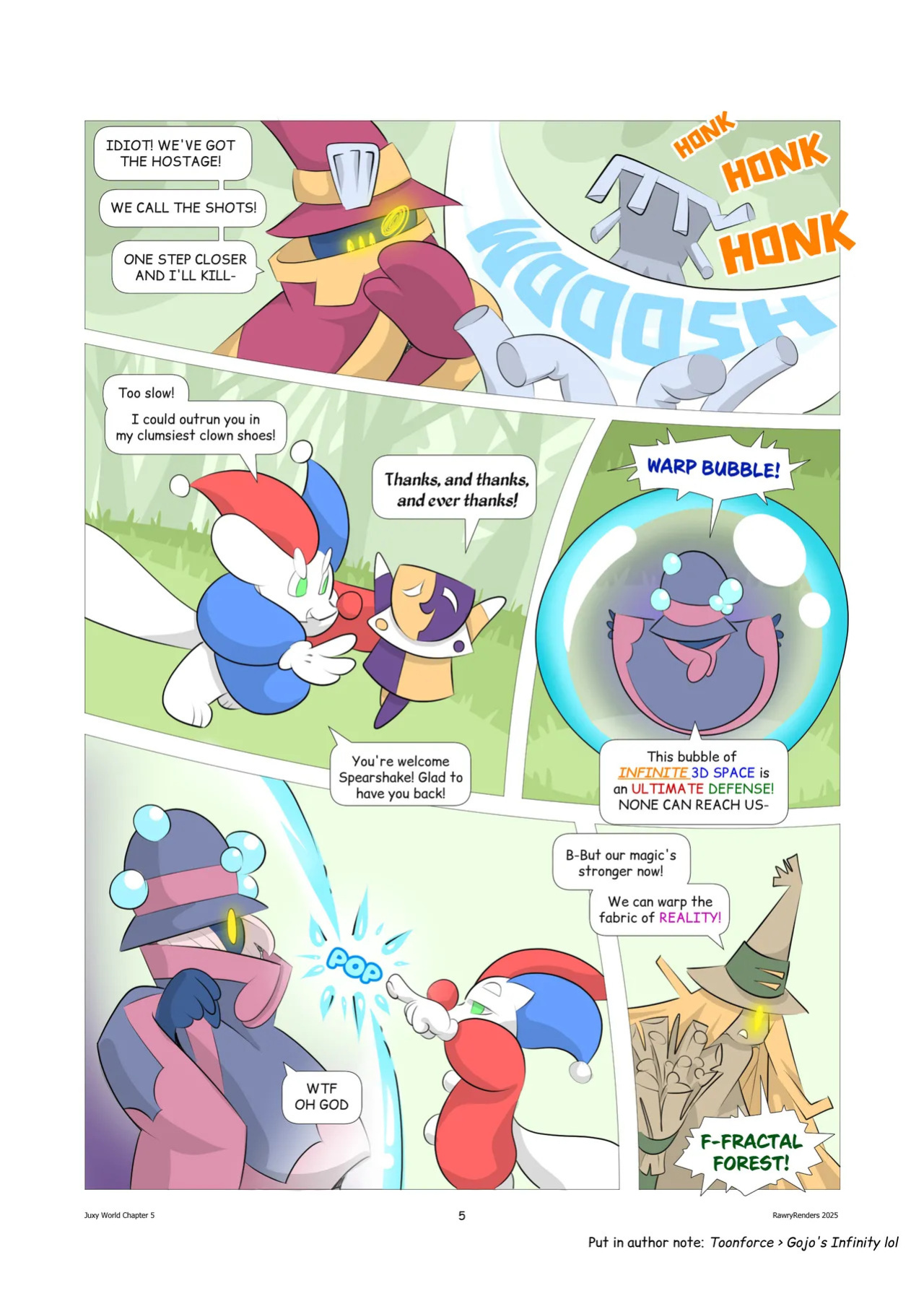 [RawryRenders] Juxy World: Chapter 5 - New Powers and Forms