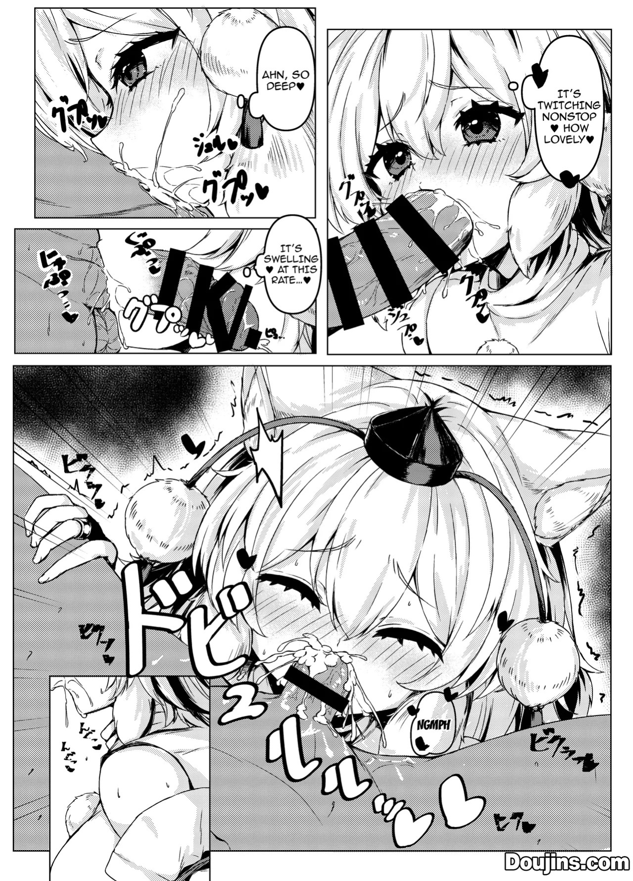 [Omiyamairi (Onomiya)] Momiji-chan to no Game wa Kibishime deshita | The Game I Played With Momiji Was Tougher Than Expected (Touhou Project) [English] {Doujins.com} [Digital]