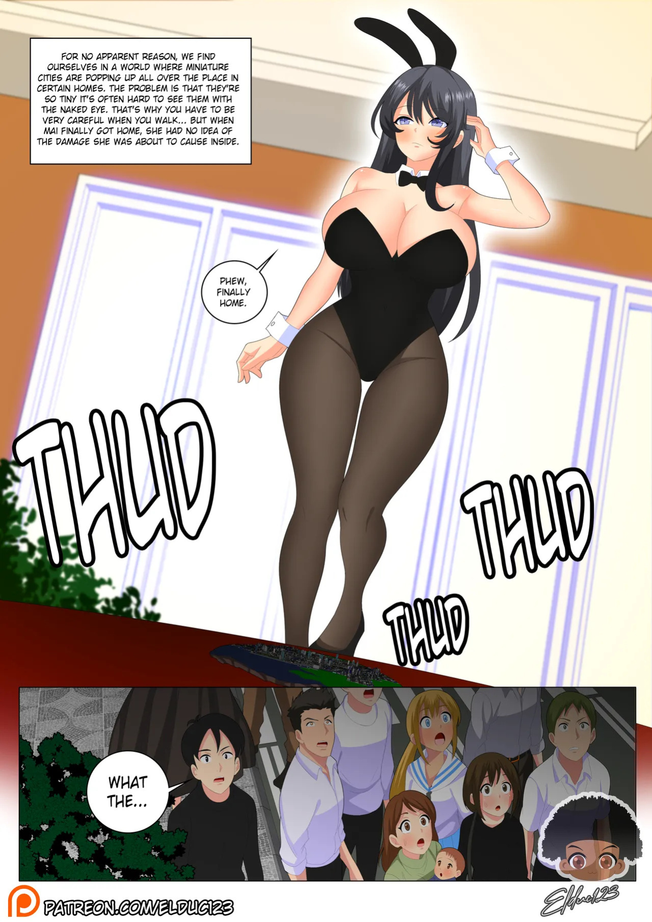 [ElDuc] My Mega Bunny Girl Senpai