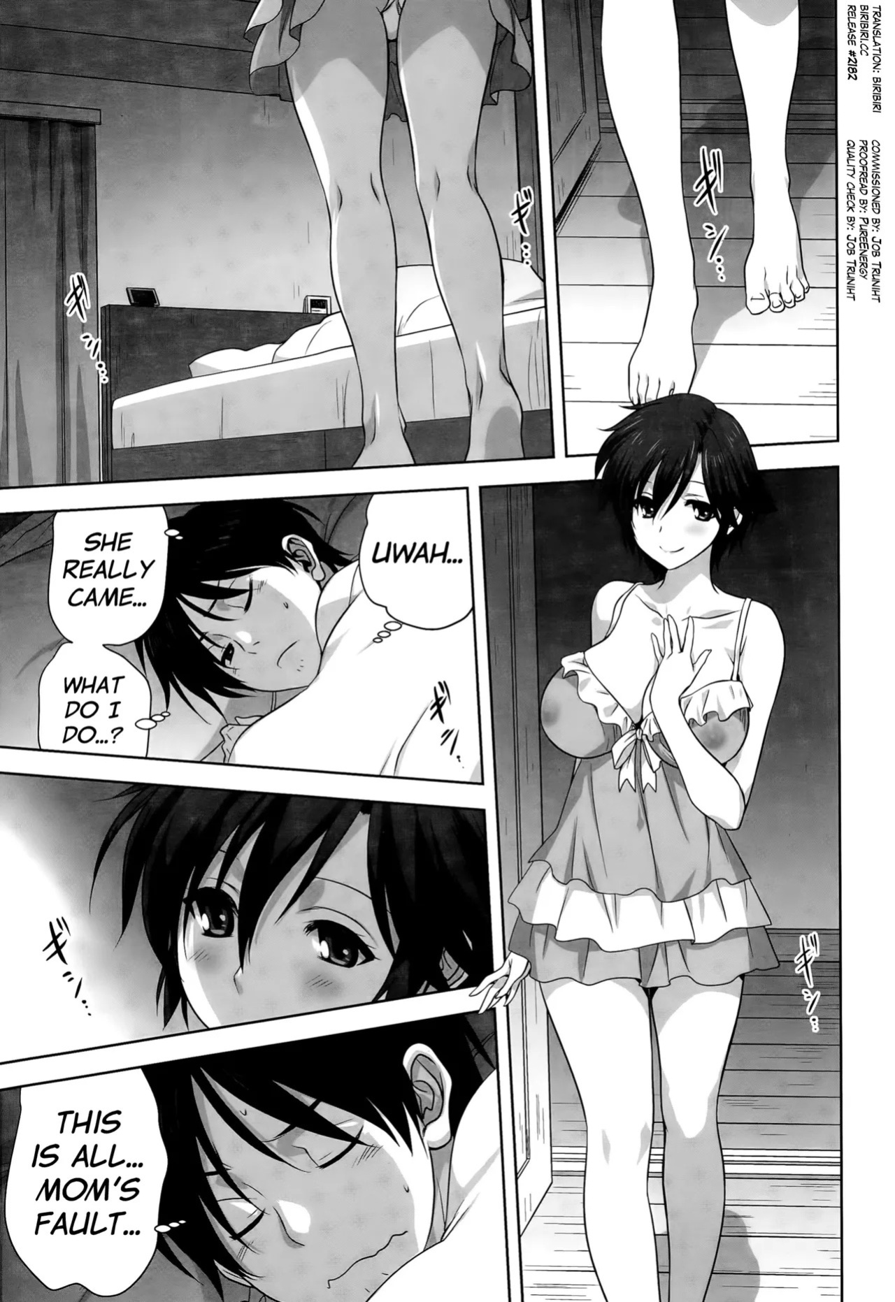 [Mitarashi Kousei] Otona e no Kaidan (COMIC Saija 2015-09 Vol. 2) [English] [biribiri]