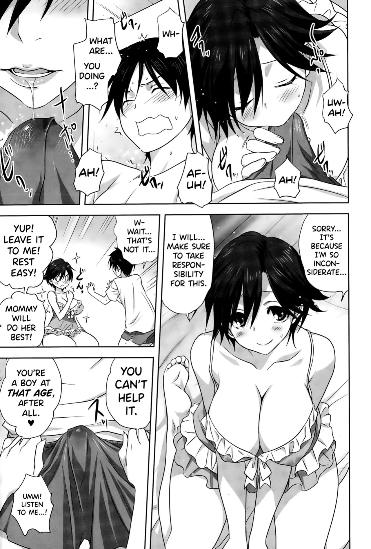 [Mitarashi Kousei] Otona e no Kaidan (COMIC Saija 2015-09 Vol. 2) [English] [biribiri]