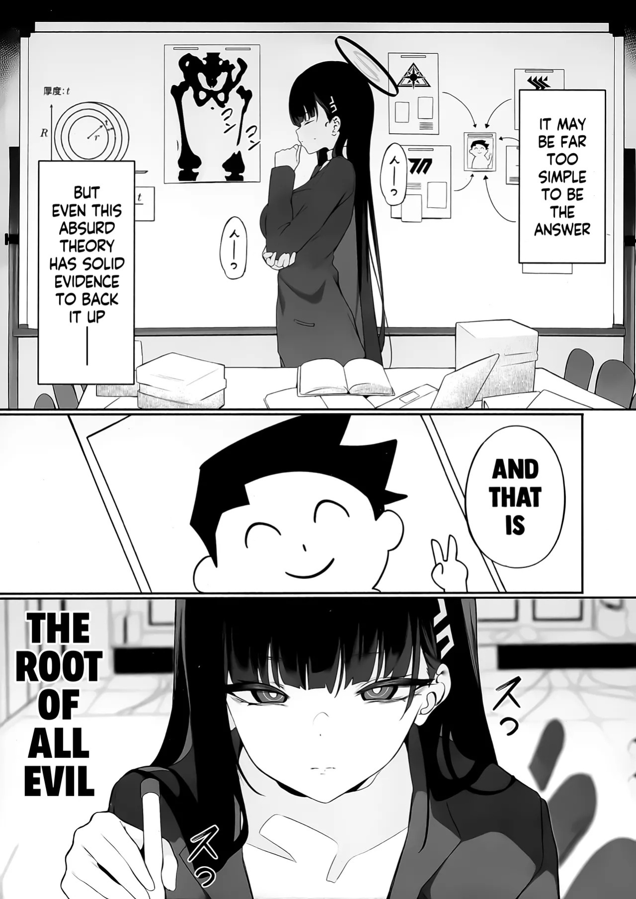 (C106) [Happy Mayonnaise (Asla)] Sensei Kore wa Watashi no Handan desu Douzo Goriyou Kudasai (Blue Archive) [English]