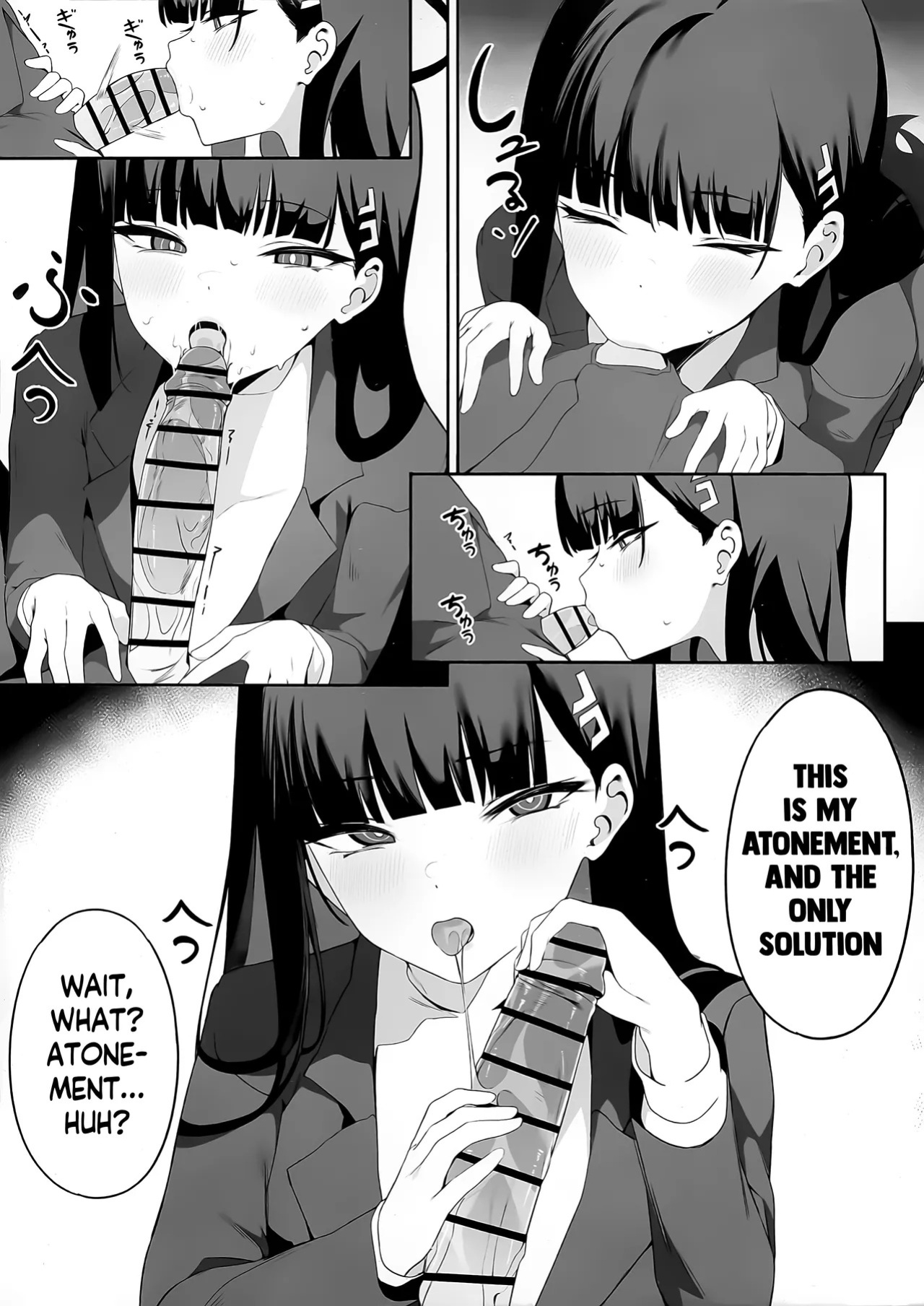 (C106) [Happy Mayonnaise (Asla)] Sensei Kore wa Watashi no Handan desu Douzo Goriyou Kudasai (Blue Archive) [English]