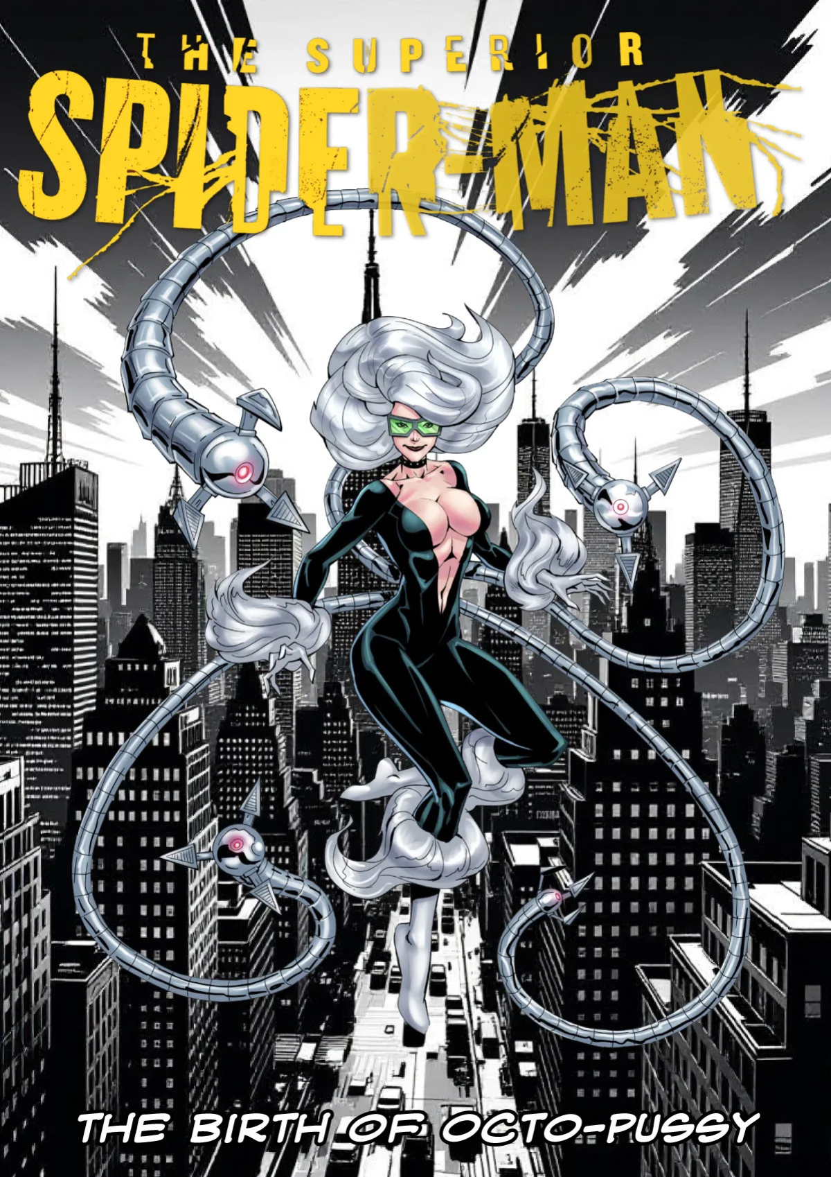 Black Cat - Superior Spider Man Birth Of Octo-Pussy - Technology Swap- Possession Hub