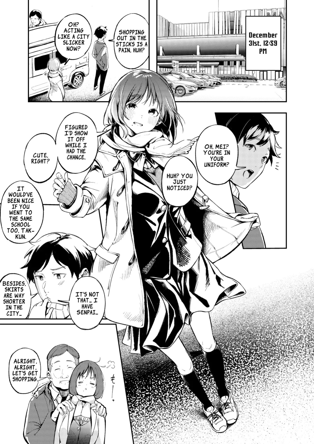 [Mori no Hito (Mokuyama Hito)] Hisashiburi ni Kisei Shitara Osananajimi ga Chichi ni Dakareteta | When I Returned Home After a Long Time, My Childhood Friend Was Being Taken by My Father [English] [Digital]