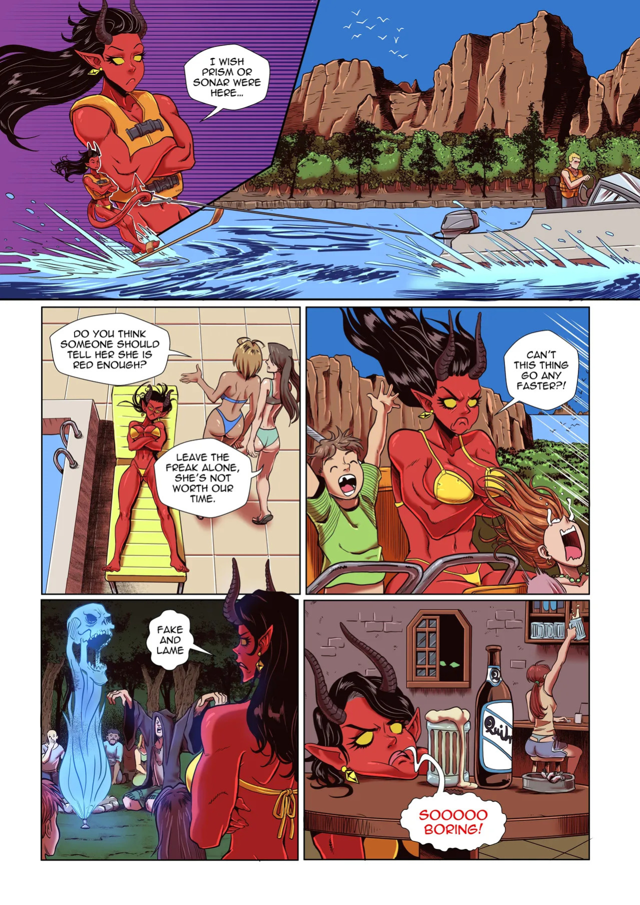 Malevola - Malevola's Vacation - Spooky Island Possession hub