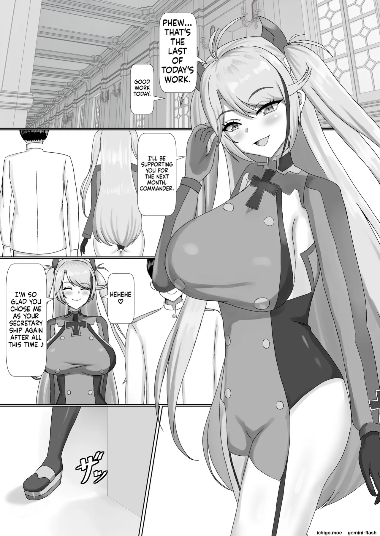 [Kirameki Sanmyaku (Geki-Sum)] Paizuri Glück (Azur Lane) [English] [Digital]