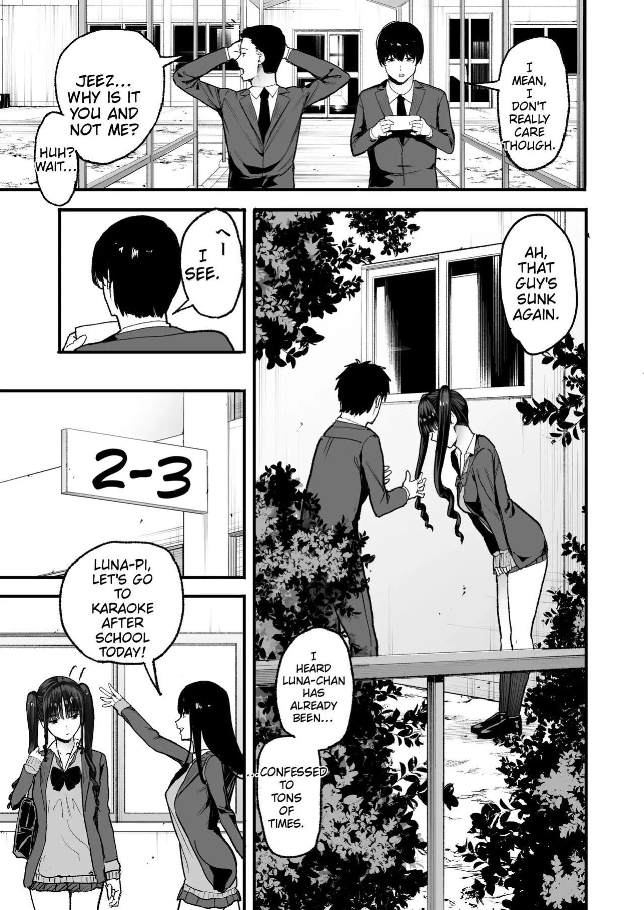 [Amagami Honpo (Manno)] Nijigen Otaku no Ore ga Tenkou Shite Kita Kyonyuu Idol ni Otosareru made - A 2D Otaku Falls for the Curvy Idol Transfer Student | How I, a 2D-Obsessed Otaku, Fell for the Busty Idol Who Transferred to My School [English] [Digital]