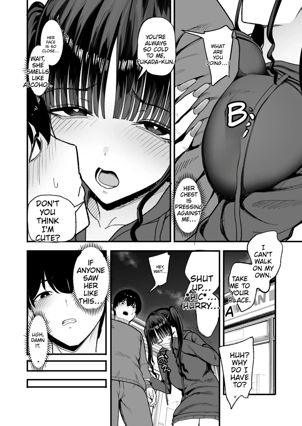 [Amagami Honpo (Manno)] Nijigen Otaku no Ore ga Tenkou Shite Kita Kyonyuu Idol ni Otosareru made - A 2D Otaku Falls for the Curvy Idol Transfer Student | How I, a 2D-Obsessed Otaku, Fell for the Busty Idol Who Transferred to My School [English] [Digital]