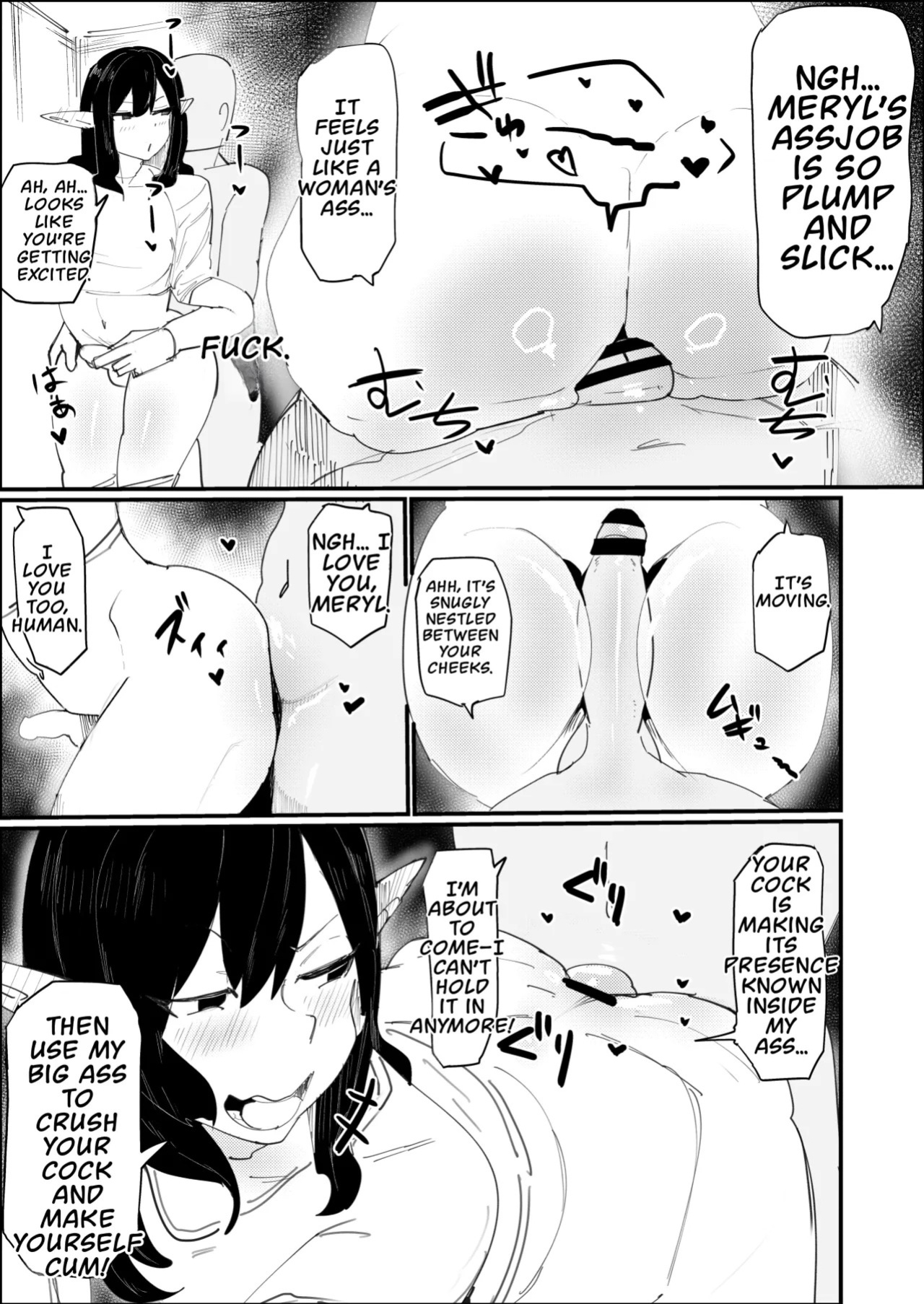 Tensei Shitara Dosukebe Osu Elf ga Erosugite Homo ni Naru Hanashi