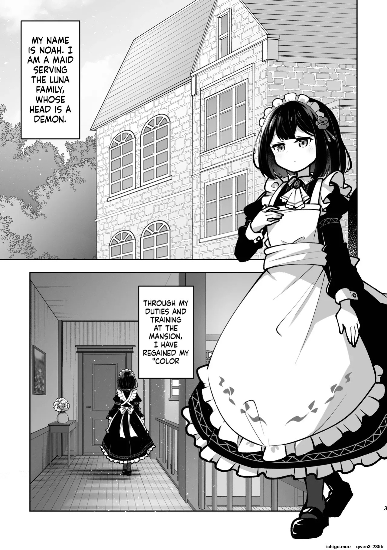 [Sanshikisumire (Molgen)] Mazoku Reijou to Maid-san - Toiki Kasanaru Irozuku Hi - Demon Lily and the Noir -Maid When Colors Bloom- | The Demon Lord's Daughter and Her Maid - Days That Blossom as Their Breaths Mingle (Mazoku Reijou to Maid-san no 30-nichi)