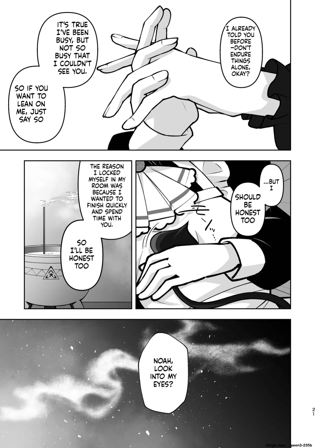 [Sanshikisumire (Molgen)] Mazoku Reijou to Maid-san - Toiki Kasanaru Irozuku Hi - Demon Lily and the Noir -Maid When Colors Bloom- | The Demon Lord's Daughter and Her Maid - Days That Blossom as Their Breaths Mingle (Mazoku Reijou to Maid-san no 30-nichi)