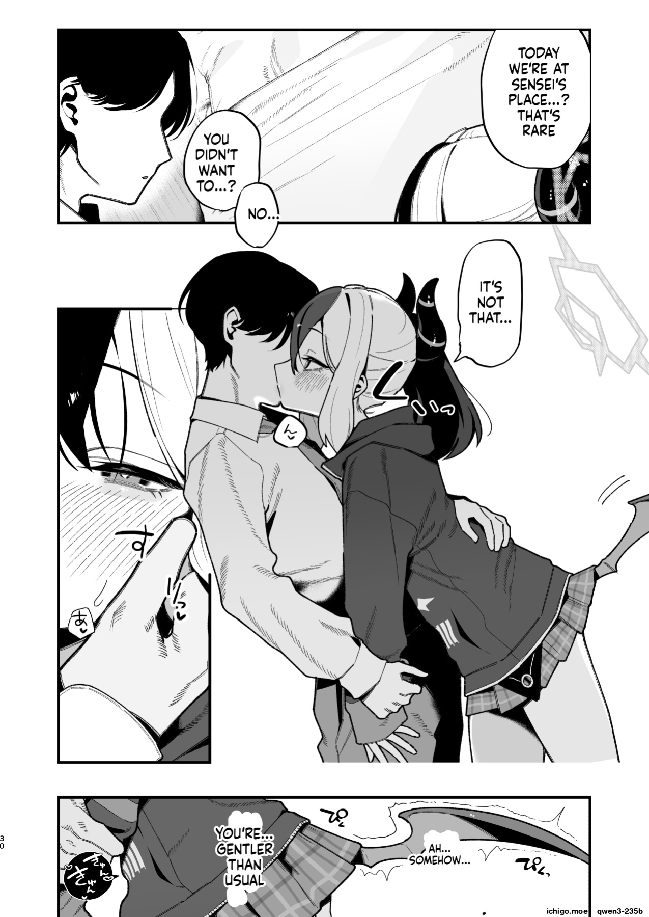 [Hokoriya-san (Okurahokori)] Sensei no Onaho de, Ii yo | It's Fine to use Sensei's Masturbation Toy (Blue Archive) [English] [SCANMTL] [Digital]