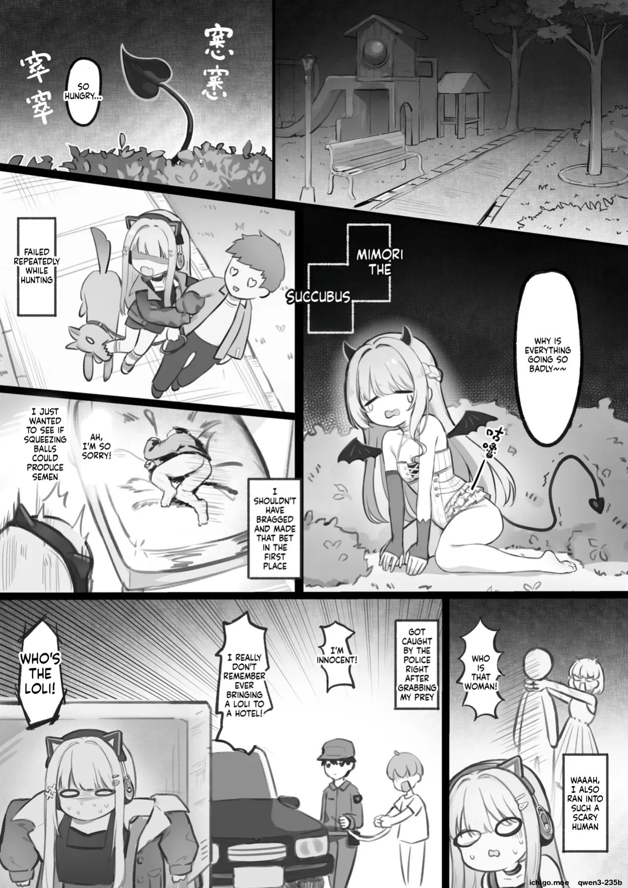 The Hungry Succubus's Food Hunt (SCANMTL)