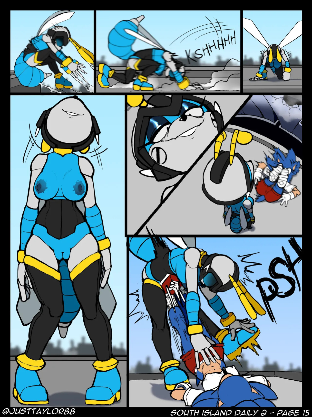 [JustTaylor (Natethecat24/TaylorTheFox24)] South Island Daily 2 (Ongoing)