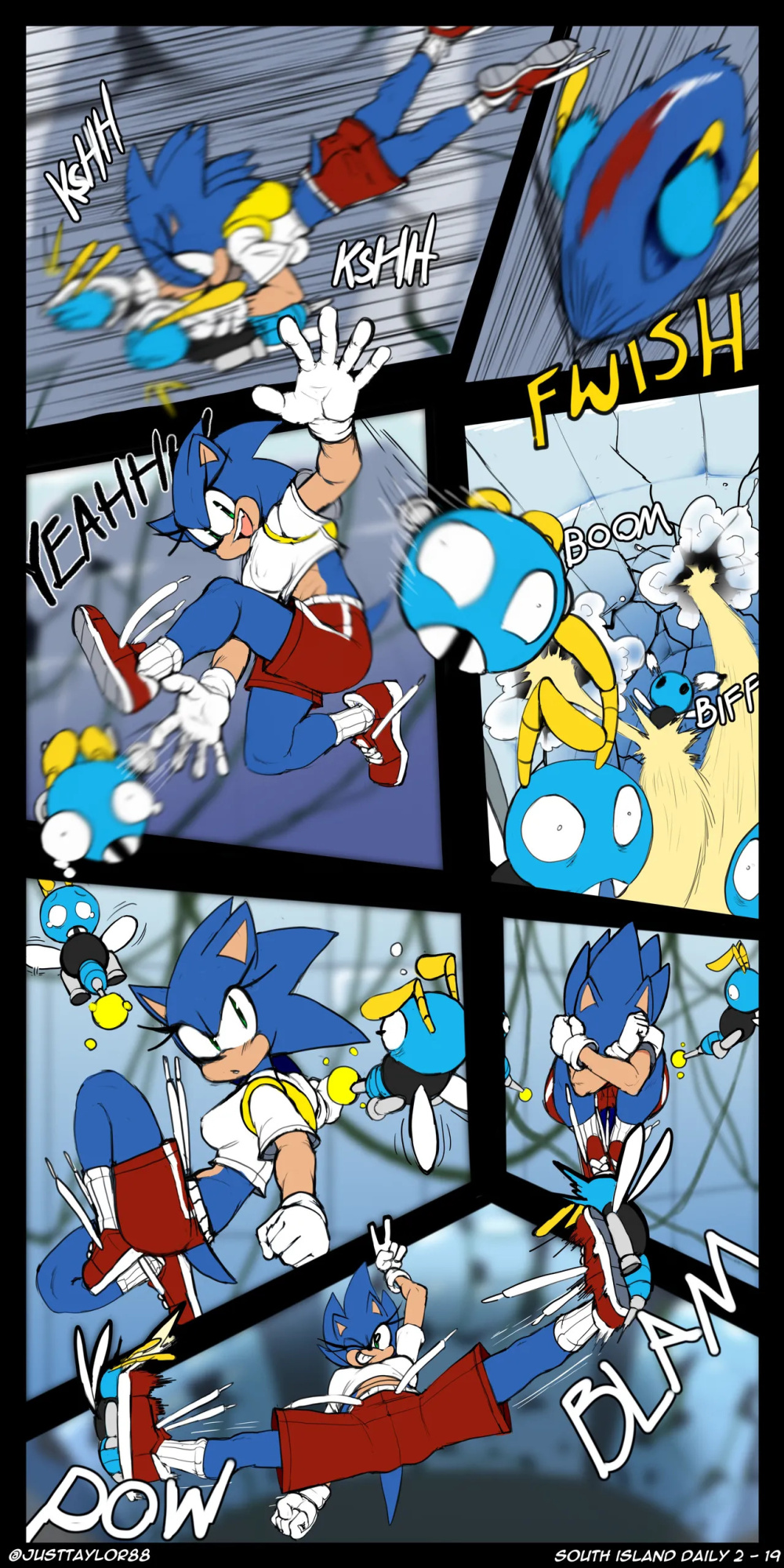 [JustTaylor (Natethecat24/TaylorTheFox24)] South Island Daily 2 (Ongoing)