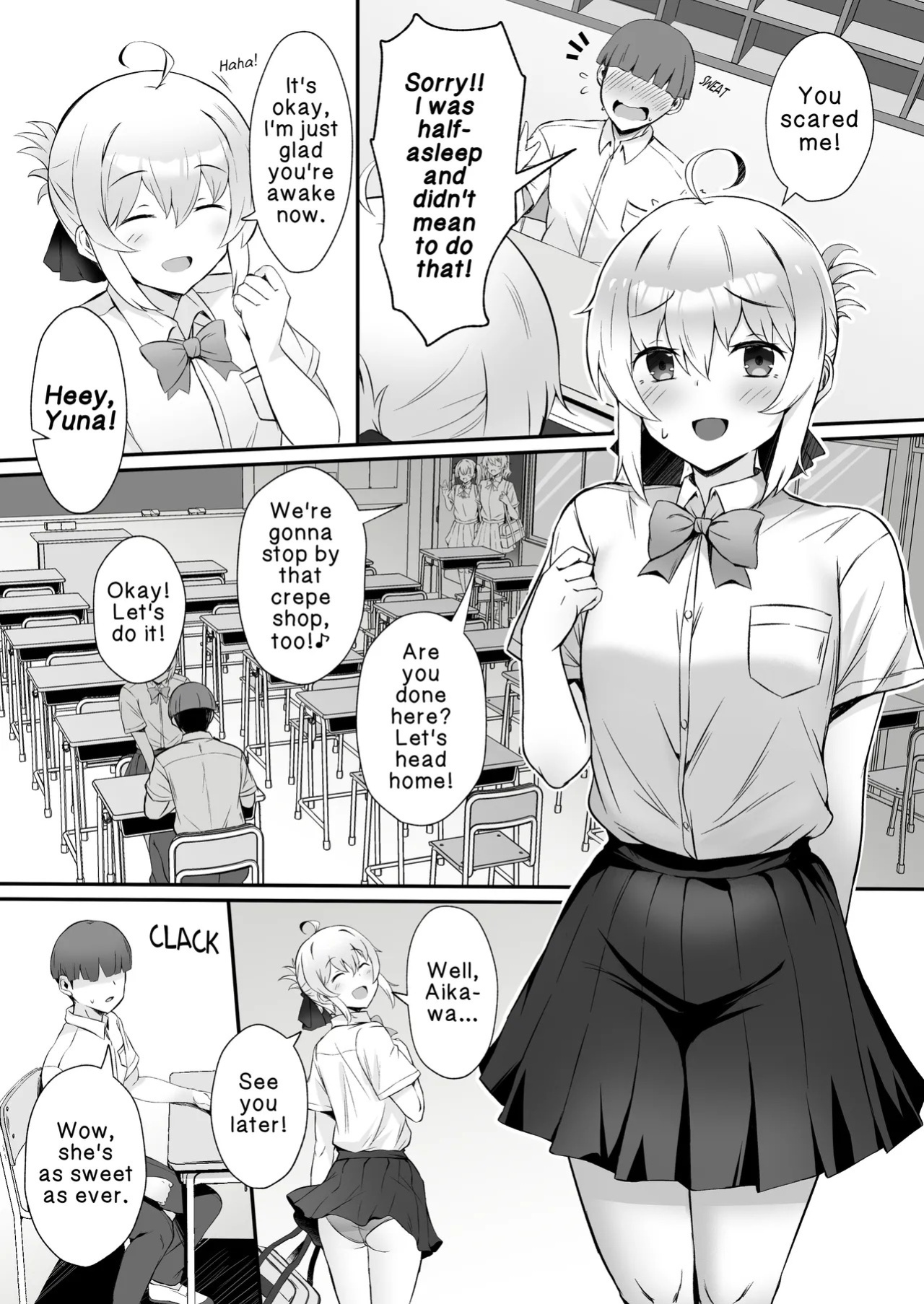 [Teruwo] Growth-Boosting App: The Story of Rapidly Transforming That Girl I Like into a Super-Lewd Babe♡ [English]