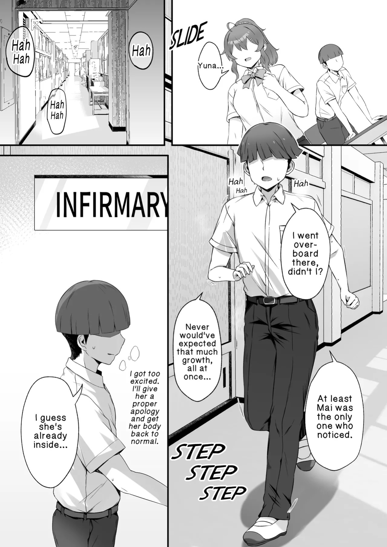 [Teruwo] Growth-Boosting App: The Story of Rapidly Transforming That Girl I Like into a Super-Lewd Babe♡ [English]