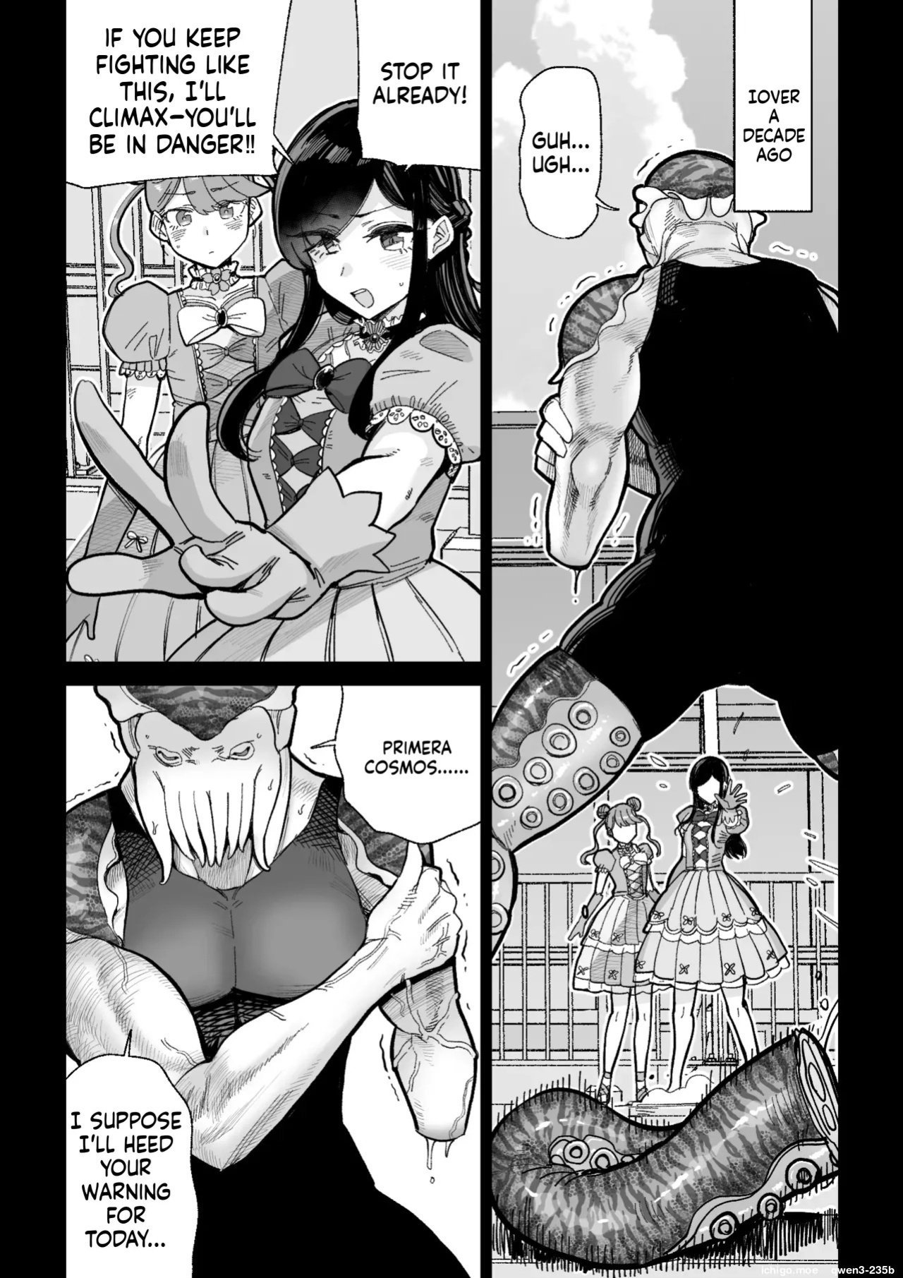 [MAFIC (Choukutetsushitsugan)] Ma Mama Kari Ri 2-gen Mahou Shoujo no Mama, Aku Ochi Shokushu Kousetsu [English] [SCANMTL]