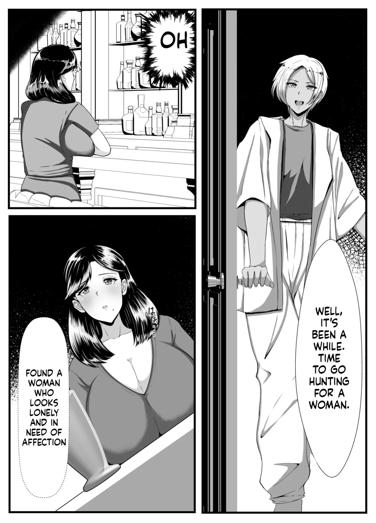 A dark-skinned futanari takes home a married woman