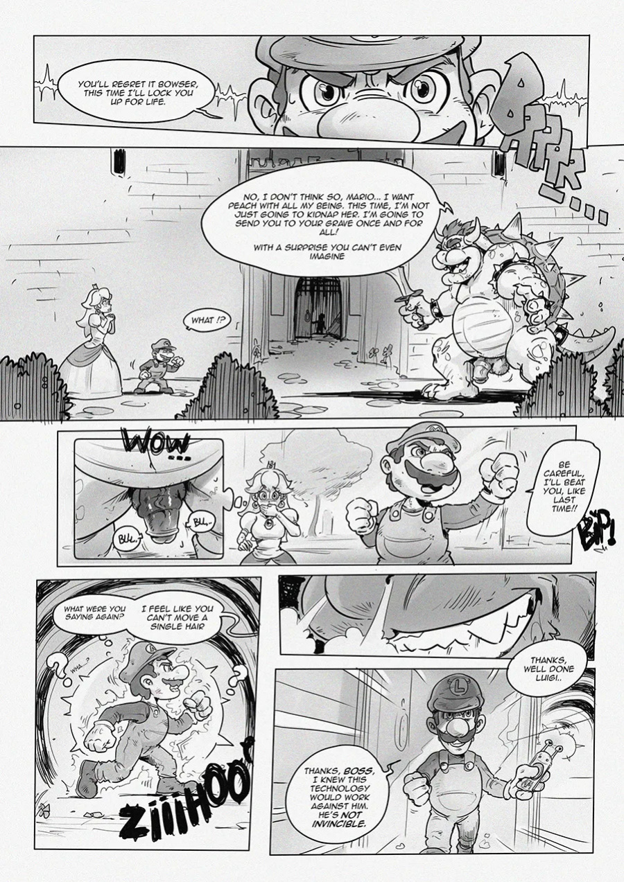 "PEACH FATE" (ongoing) page01 - 11 by Futanarix