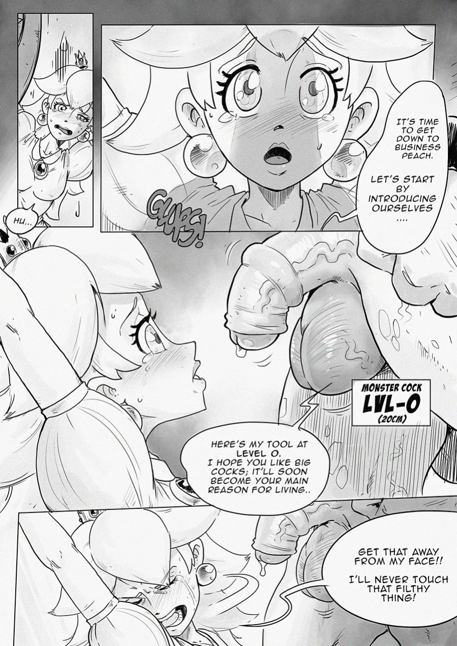 "PEACH FATE" (ongoing) page01 - 11 by Futanarix