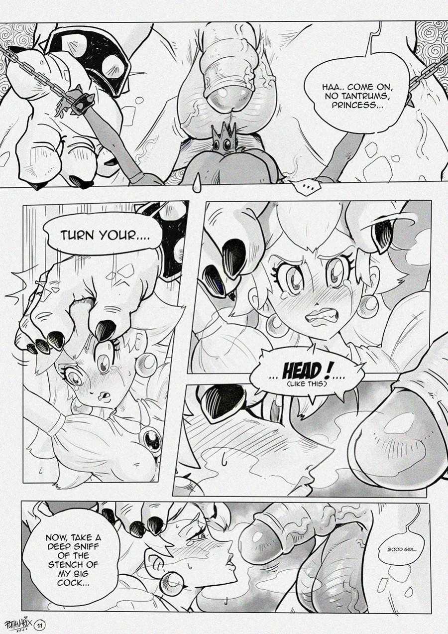 "PEACH FATE" (ongoing) page01 - 11 by Futanarix