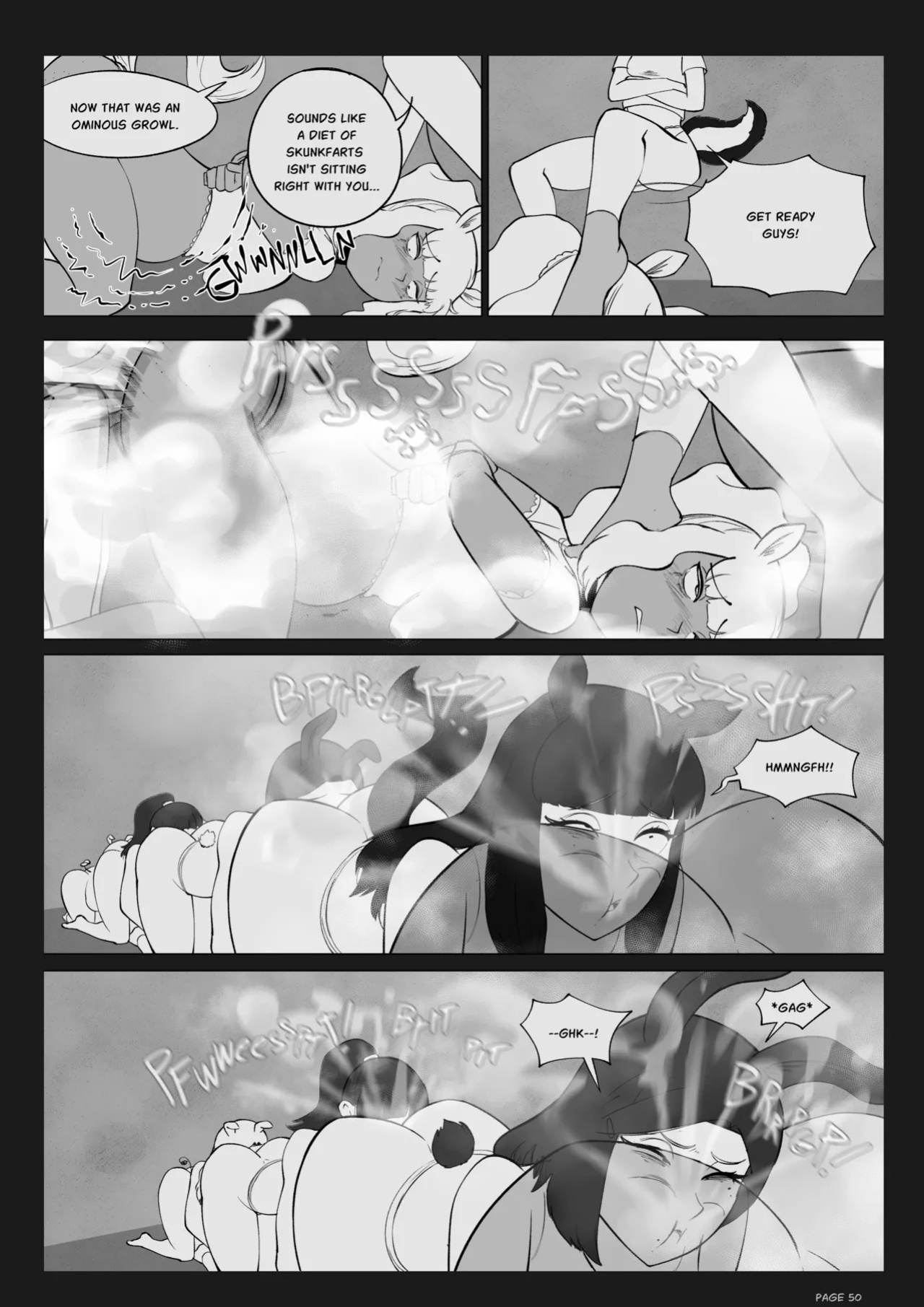 [Arèjay] Skunkgirl vs. Horsegirl (Patreon) [English]