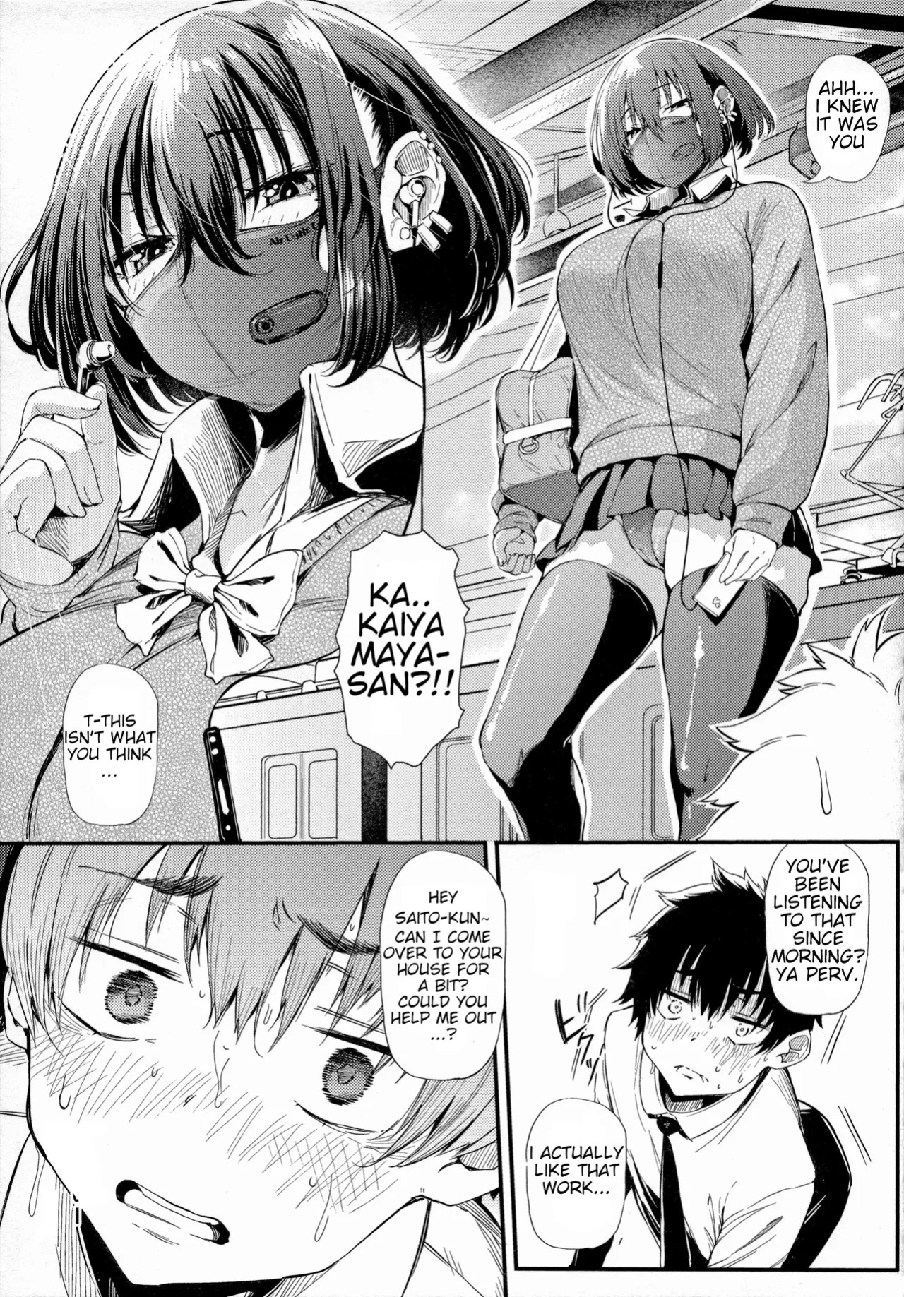 [Nusmusbim] Kyouryoku Shiteyo Saito-kun☆ | Help me Out Saito-kun (COMIC HOTMILK 2022-08) [English]