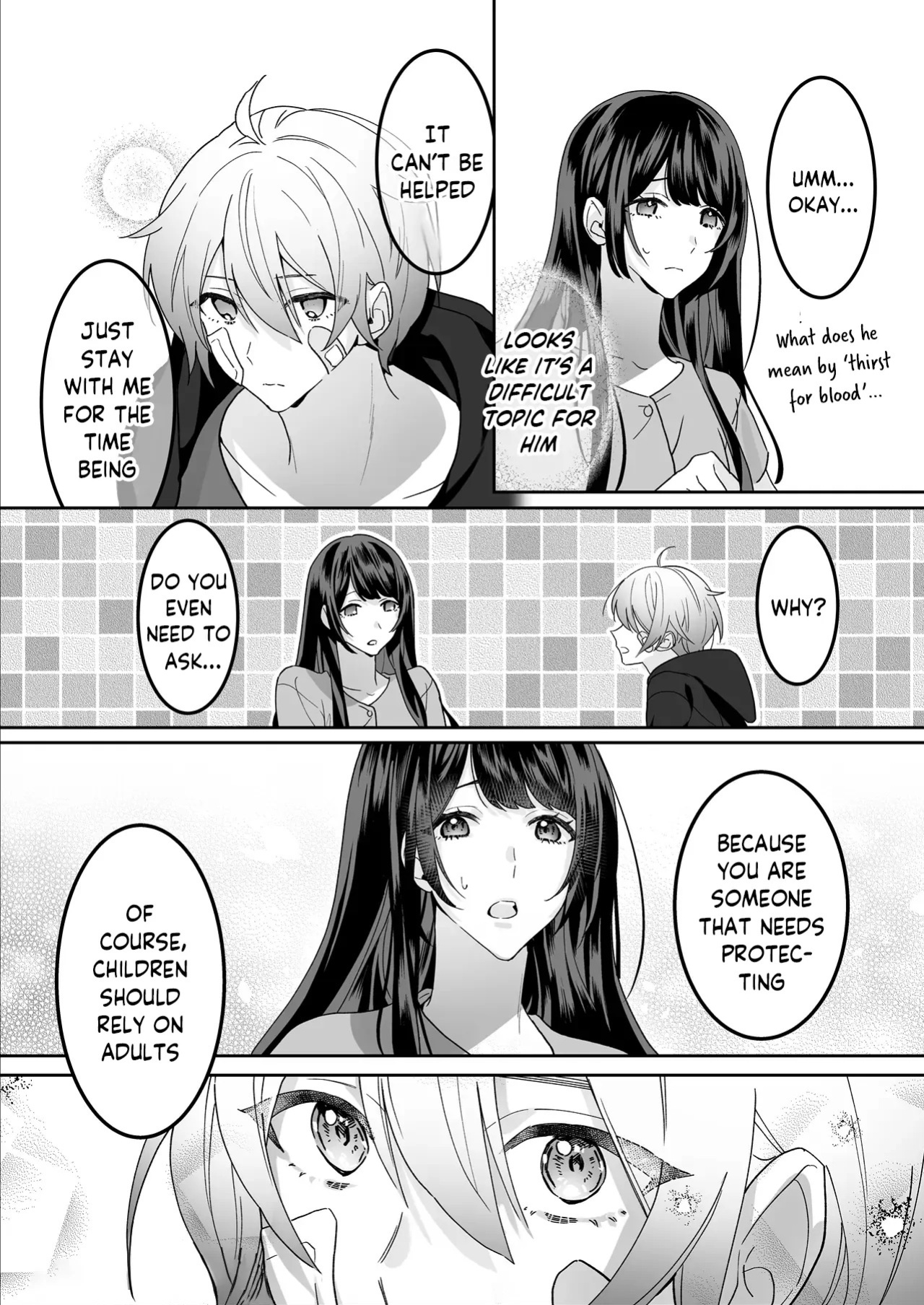 [Nemunemu] Hiroware Kyuuketsuki wa Oneesan wo Aishitaishi Aisaretai [English] [Decensored]