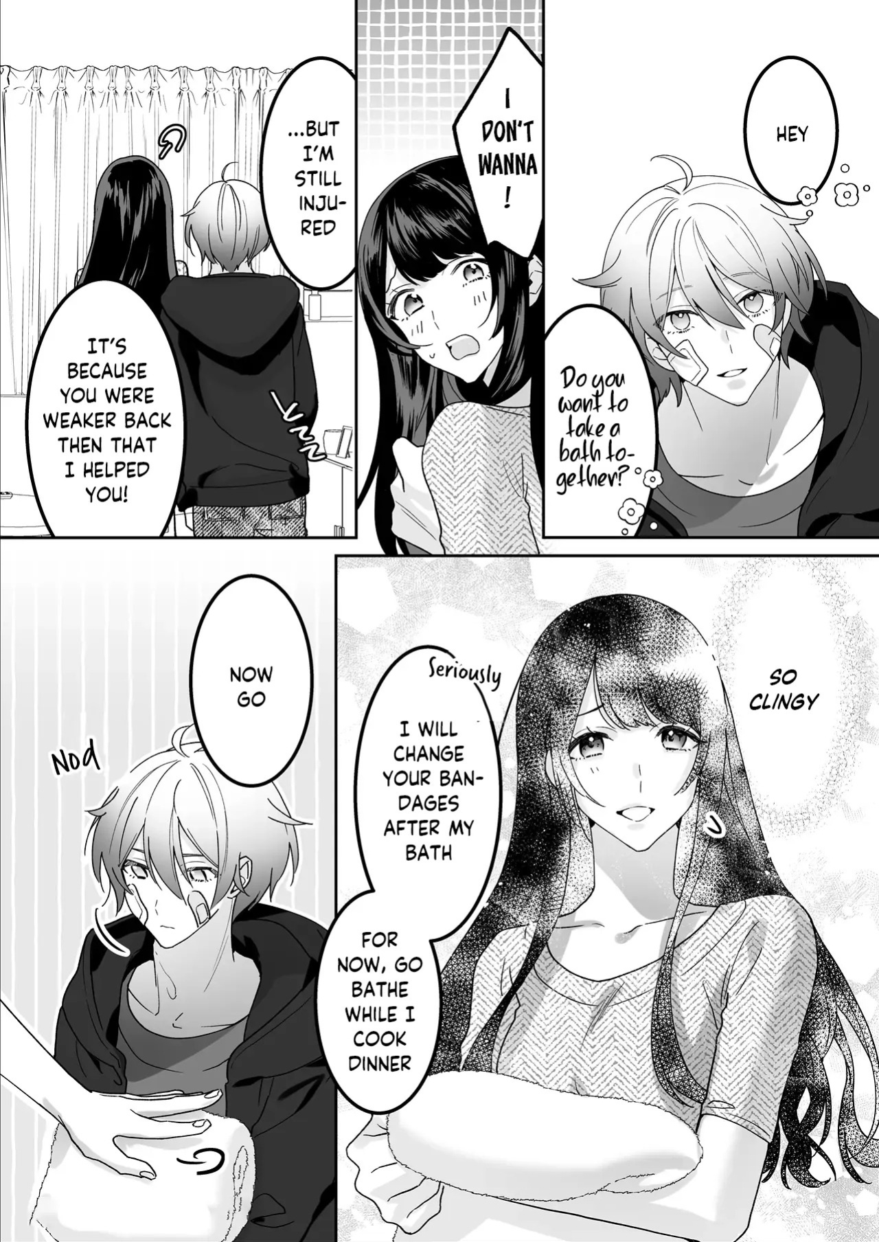 [Nemunemu] Hiroware Kyuuketsuki wa Oneesan wo Aishitaishi Aisaretai [English] [Decensored]