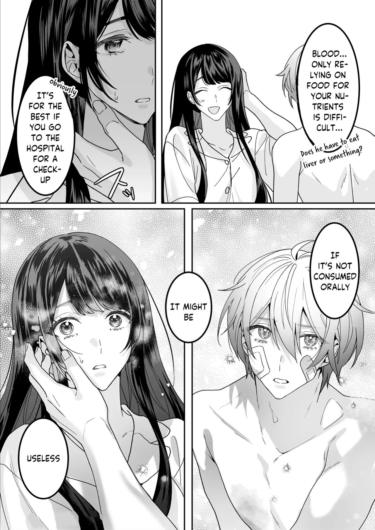 [Nemunemu] Hiroware Kyuuketsuki wa Oneesan wo Aishitaishi Aisaretai [English] [Decensored]